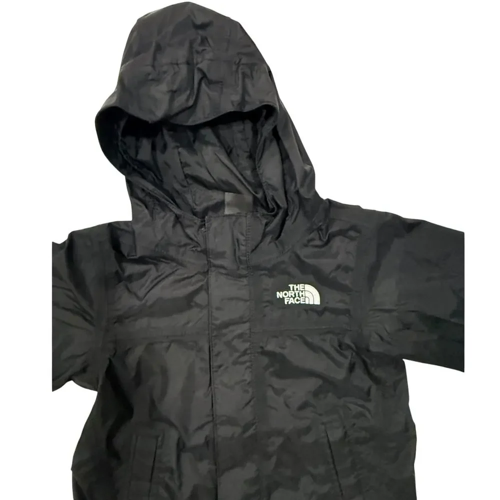 The North Face Toddler 2T Black Full Zip Hooded Fleece Jacket